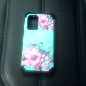 The New Case For Galaxy A72 5G Blue Flowers